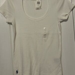 Ralph Lauren White Short Sleeve Tee
